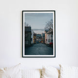 Down the street