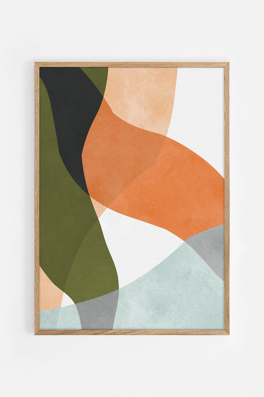 Expressionist forms I — Abstract art print by Vitor Costa | Buy wall art online | Decollective