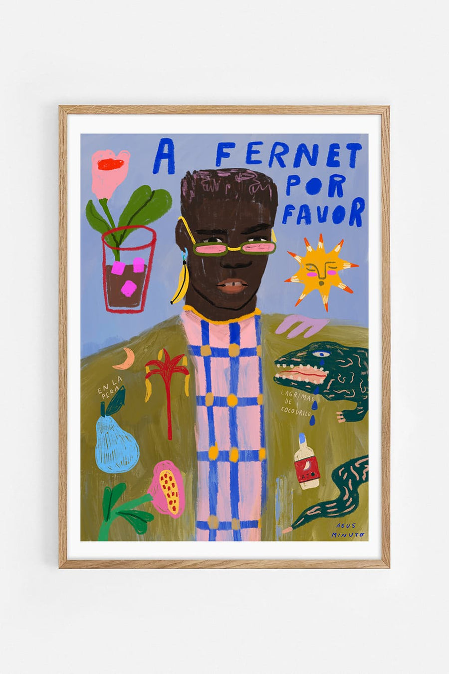 Fernet — Illustration art print by Agus Minuto | Buy wall art online | Decollective