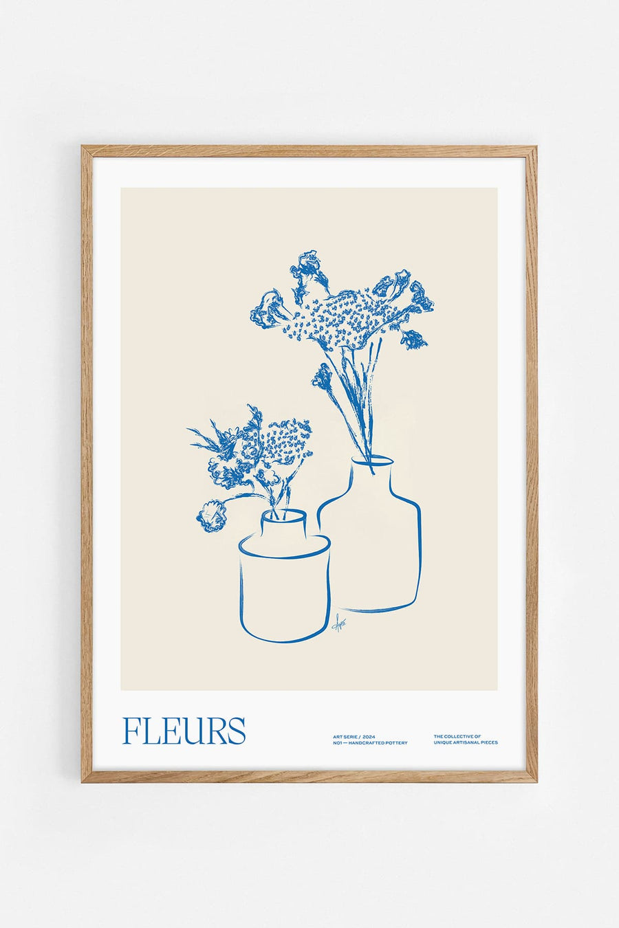Fleurs — Illustration art print by Agustina Buerba | Buy wall art online | Decollective