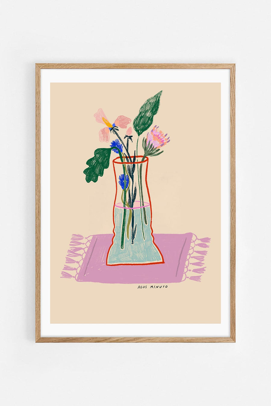 Flor I — Illustration art print by Agus Minuto | Buy wall art online | Decollective