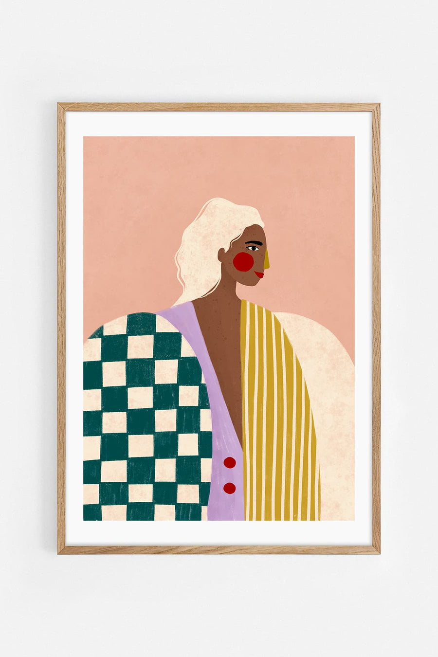 Funky Blouse — Illustration art print by Bea Müller | Buy wall art online | Decollective