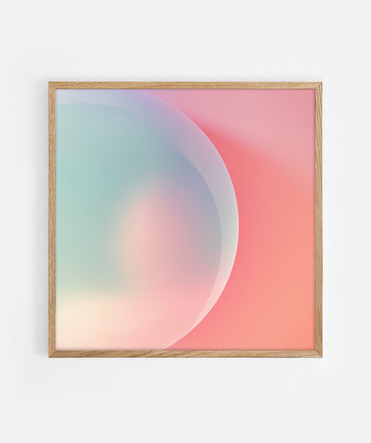 Halo hues Art Print | Nuria Crosas x decollective