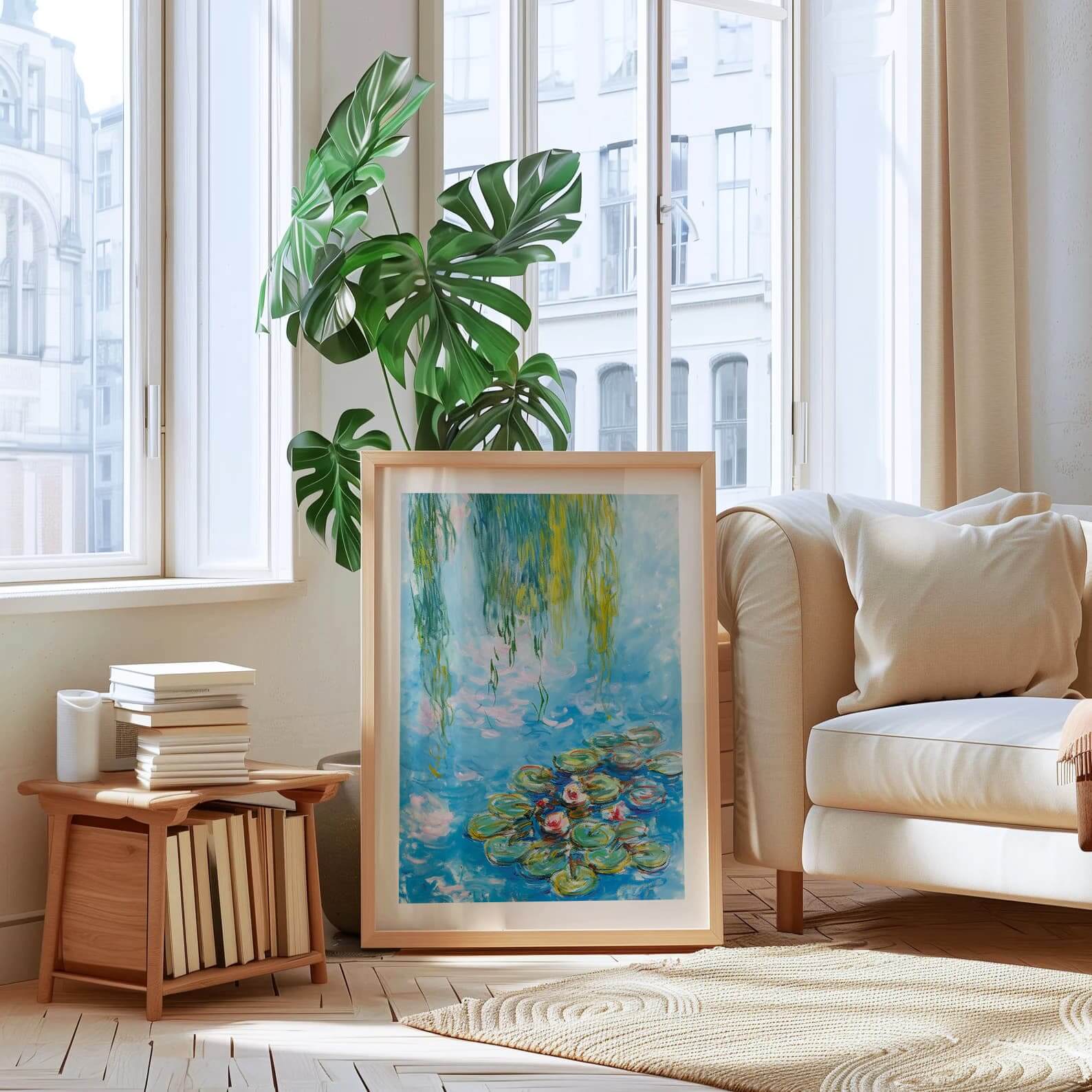 Homage to Monet II Art Print | Nuria Crosas x decollective