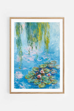Homage to Monet II Art Print | Nuria Crosas x decollective