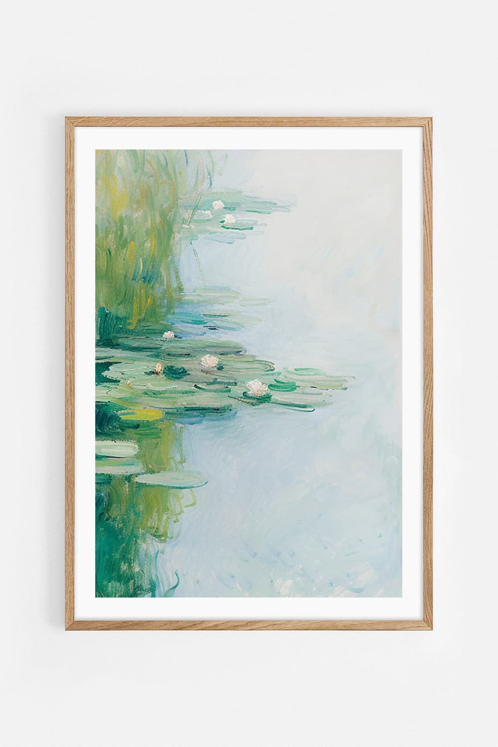Homage to Monet I Art Print | Nuria Crosas x decollective
