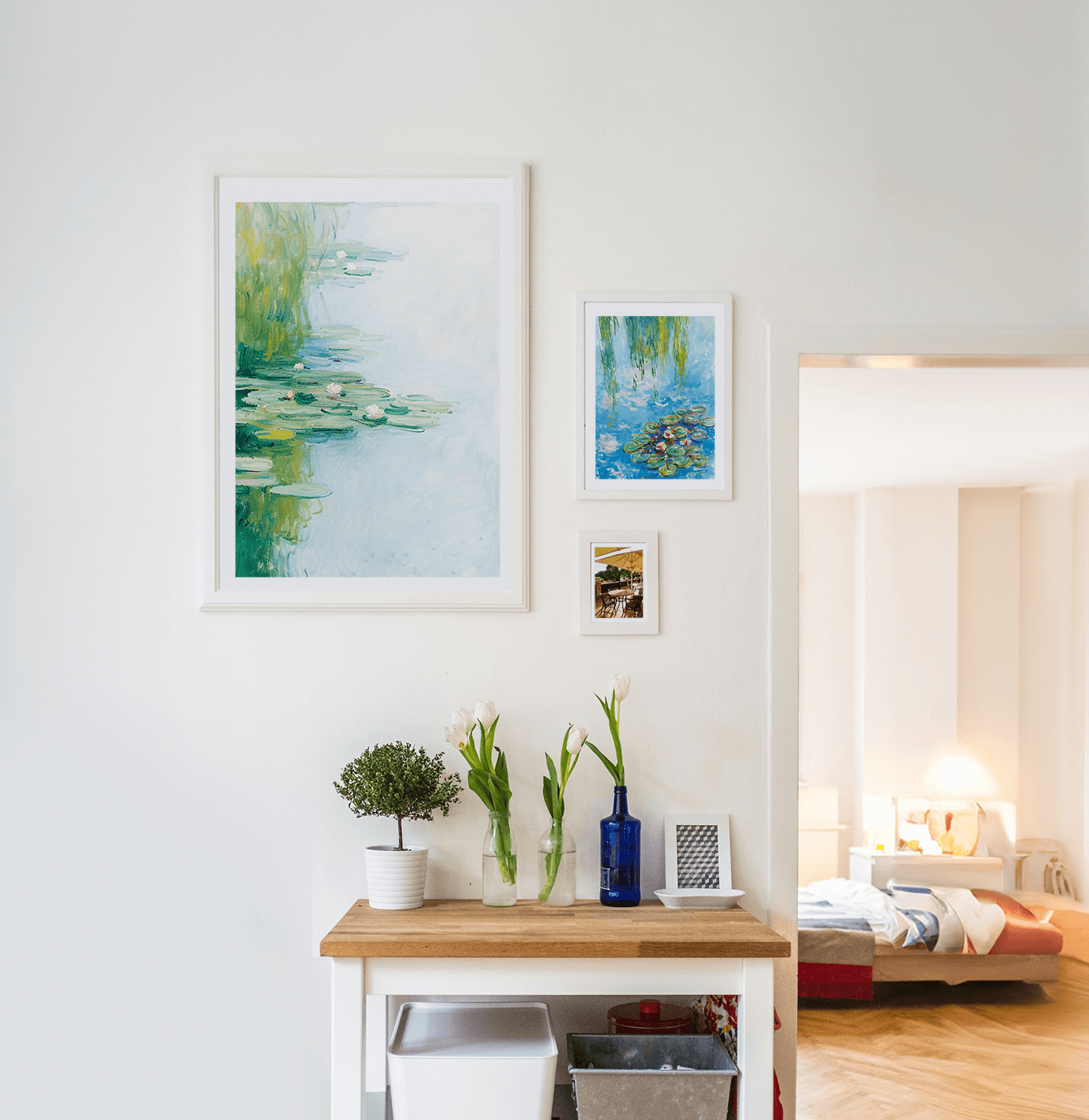 Homage to Monet II Art Print | Nuria Crosas x decollective