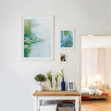 Homage to Monet II Art Print | Nuria Crosas x decollective