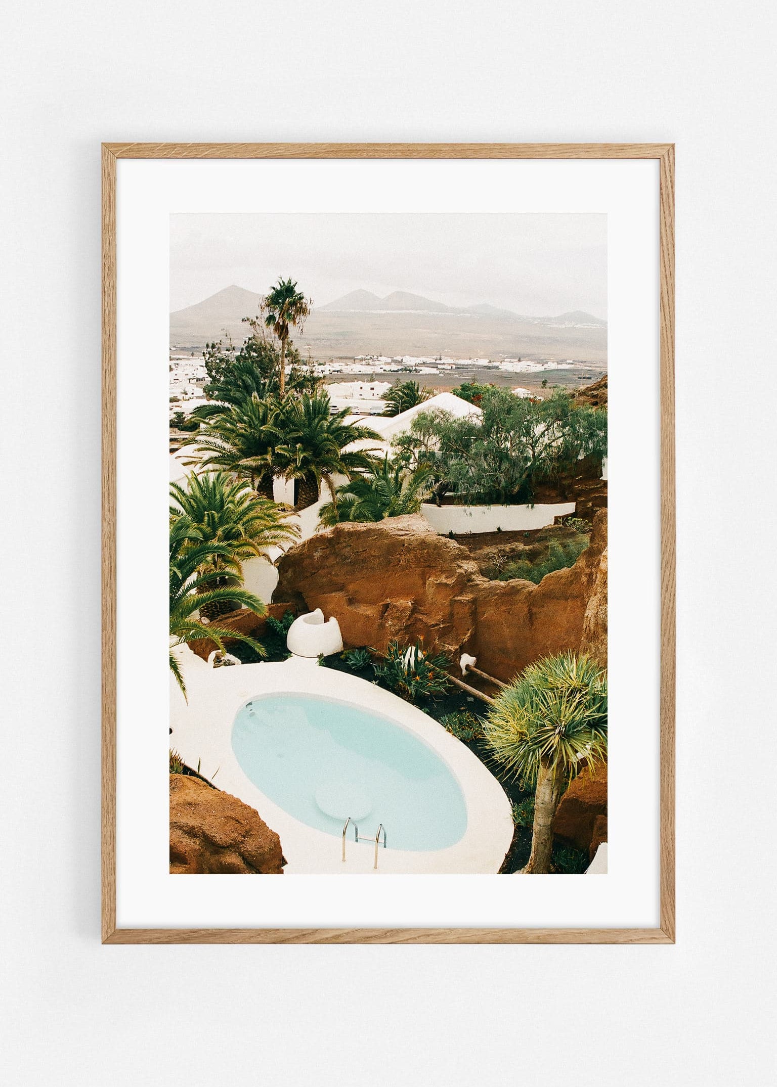 Lanzarote pool Art Print | Helena Vereycken x decollective