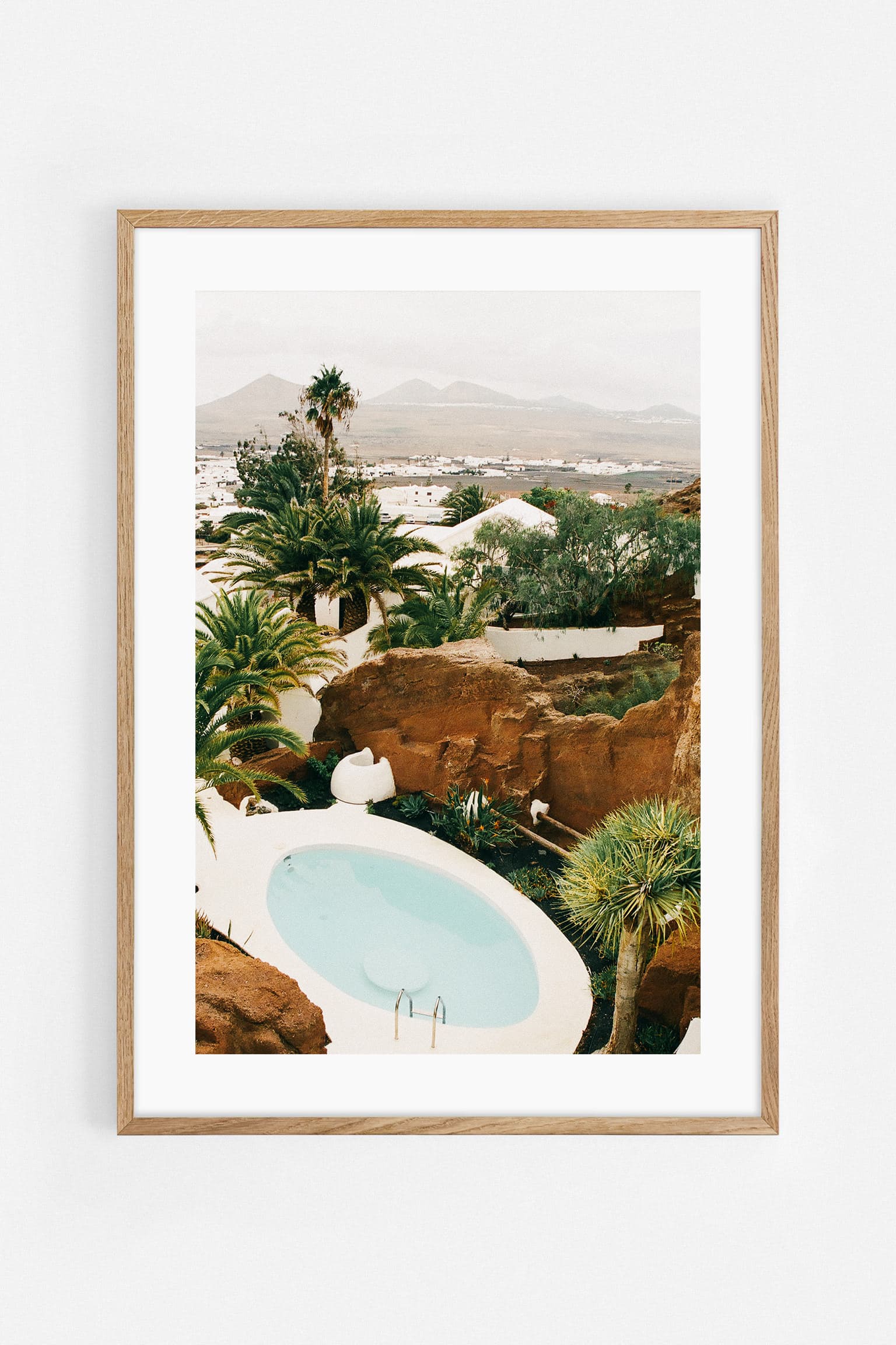 Lanzarote pool Art Print | Helena Vereycken x decollective