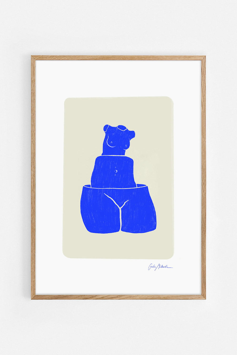 Layers of me — Illustration art print by Gabriella Milewski | Buy wall art online | Decollective