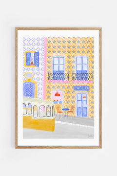 Lisboa Art Print | Julieta Fama x decollective