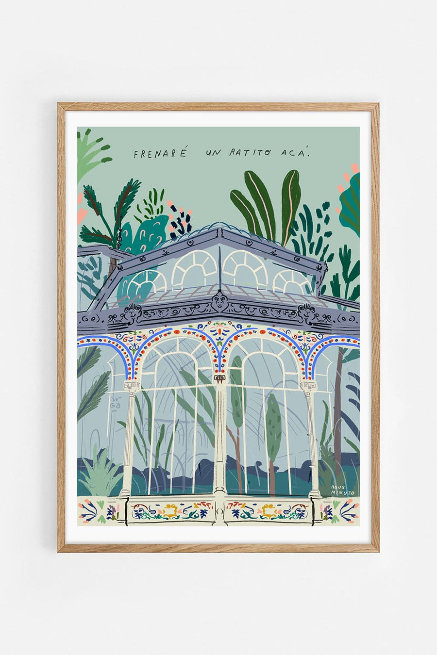 Madrid — Illustration art print by Agus Minuto | Buy wall art online | Decollective