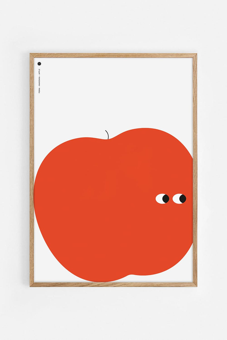 Manzana — Illustration art print by Albert Ramon | Buy wall art online | Decollective