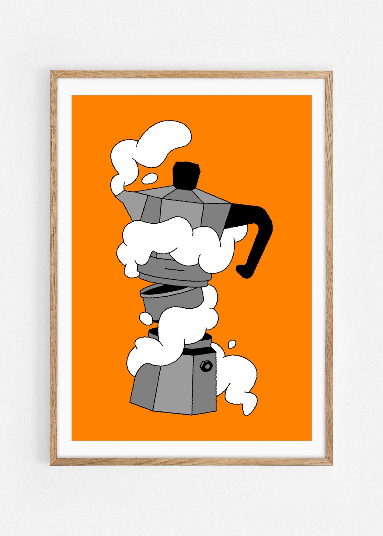 Moka Art Print | Egg Doodle x decollective