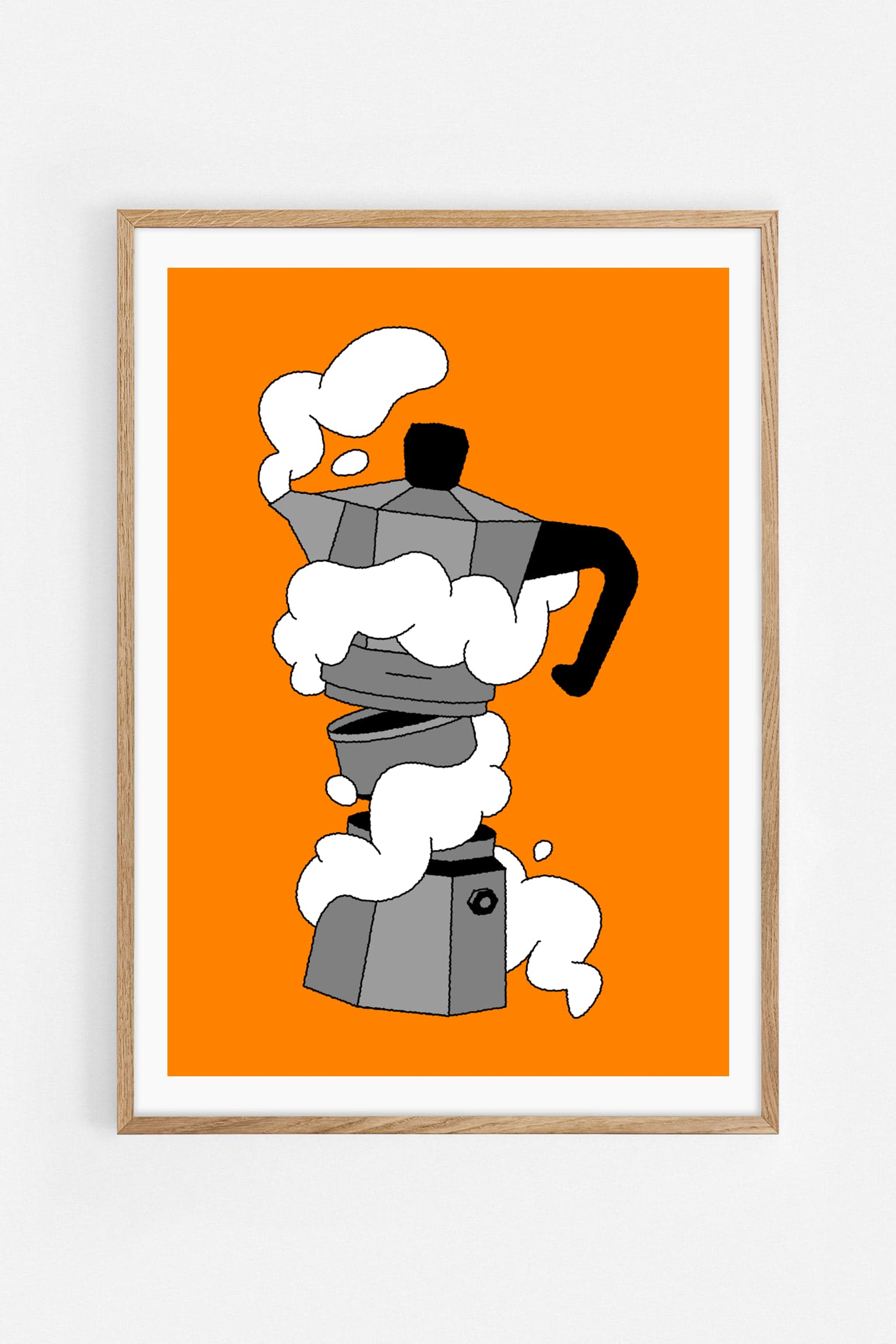 Moka Art Print | Egg Doodle x decollective