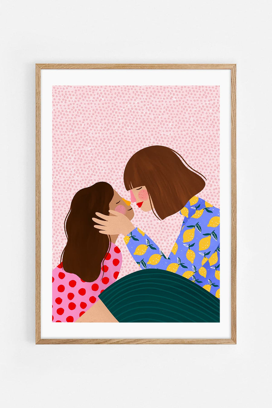 Mummy and me — Illustration art print by Bea Müller | Buy wall art online | Decollective