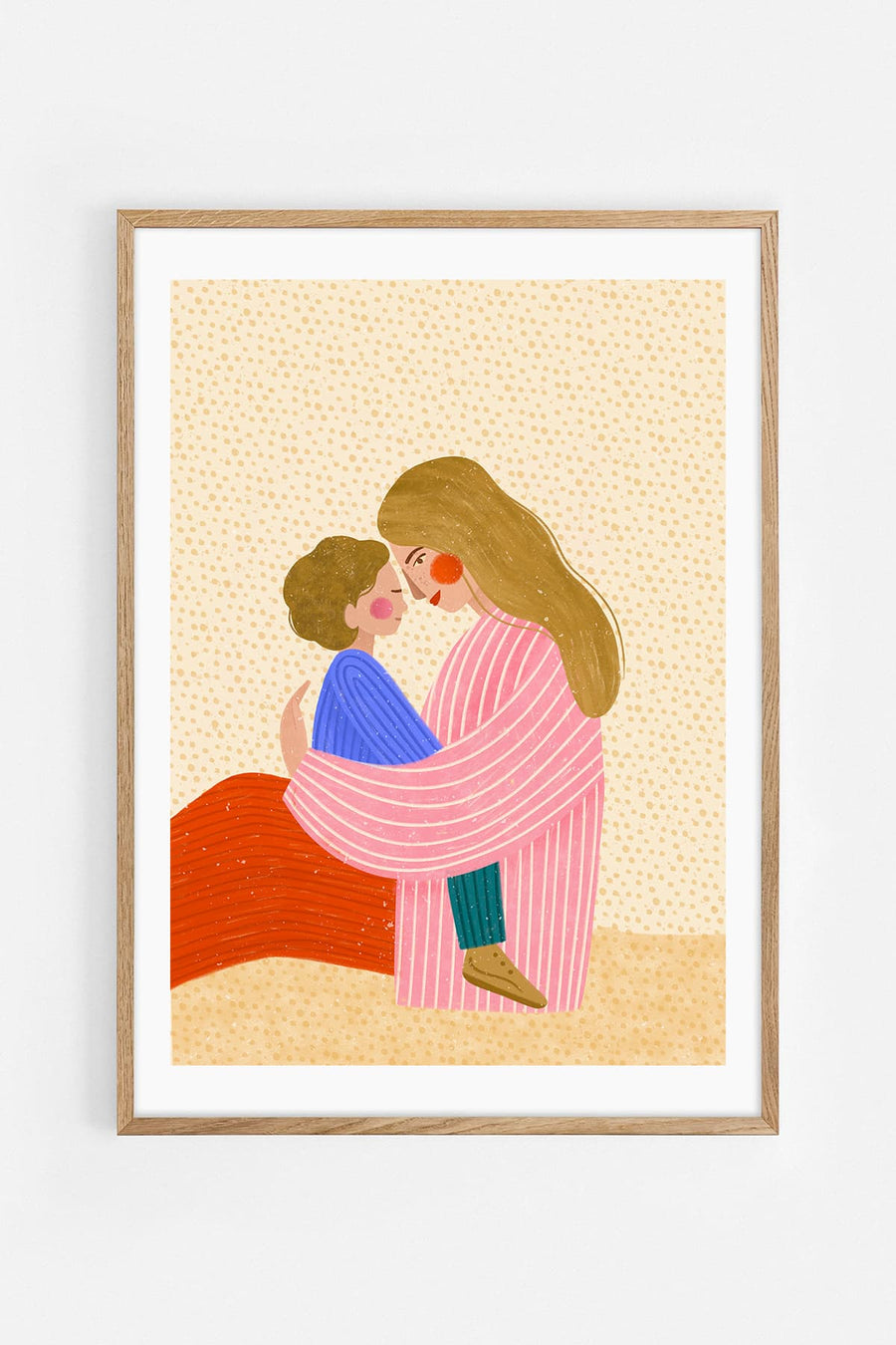 Mum Love — Illustration art print by Bea Müller | Buy wall art online | Decollective