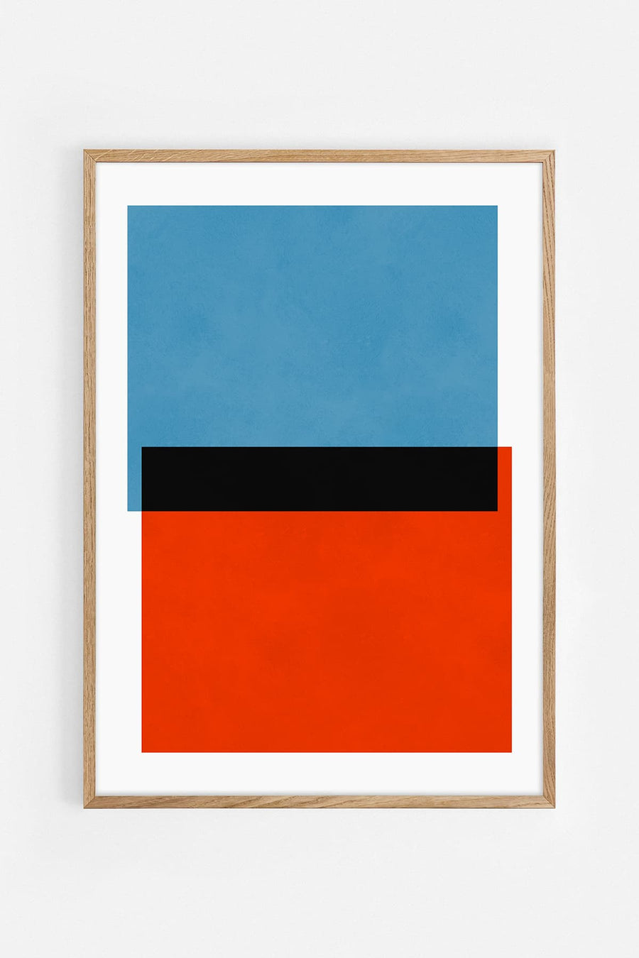 Overlapping colors II — Abstract art print by Vitor Costa | Buy wall art online | Decollective