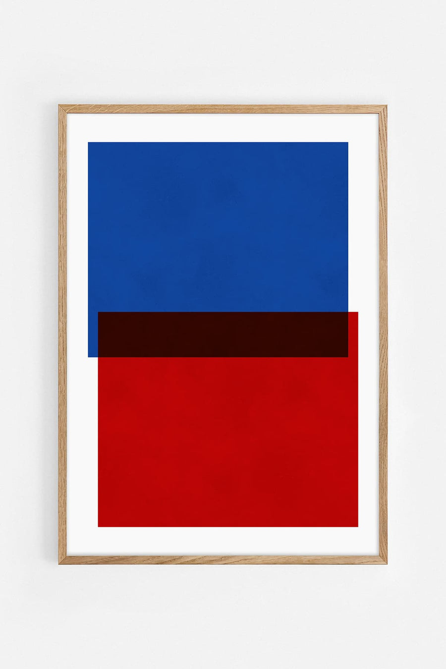 Overlapping colors V — Abstract art print by Vitor Costa | Buy wall art online | Decollective