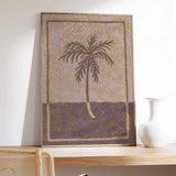 Pale purple palm