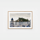 Parasol Isola Bella Art Print | Helena Vereycken x decollective