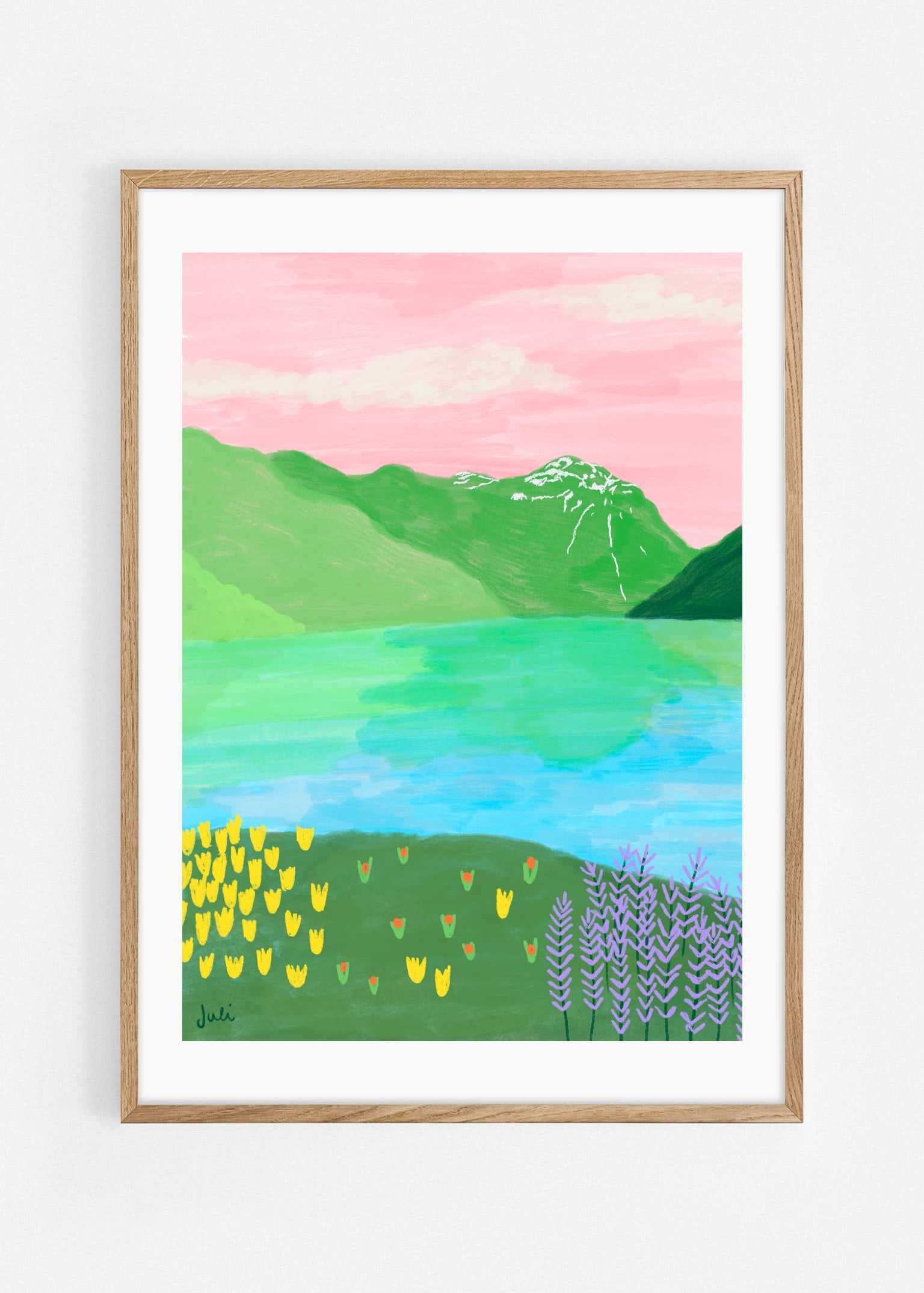 Patagonia Art Print | Julieta Fama x decollective
