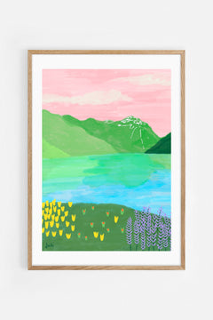 Patagonia Art Print | Julieta Fama x decollective