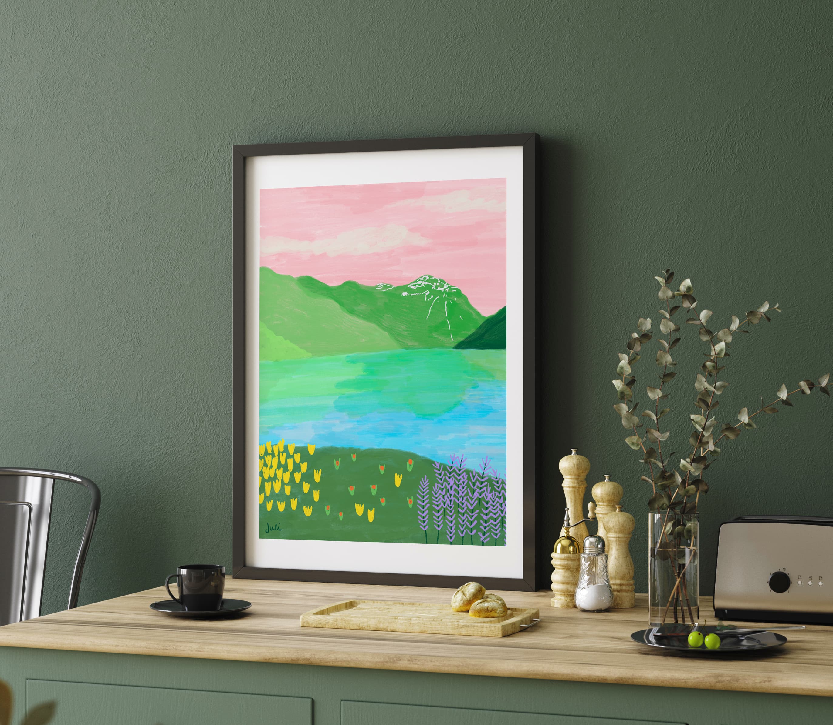 Patagonia Art Print | Julieta Fama x decollective