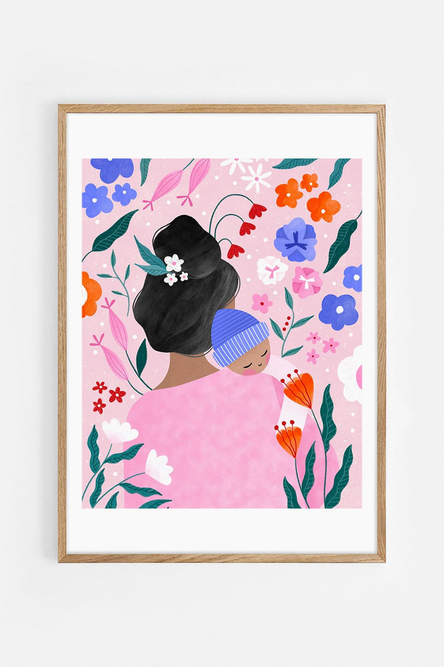 Plant Mum — Illustration art print by Bea Müller | Buy wall art online | Decollective