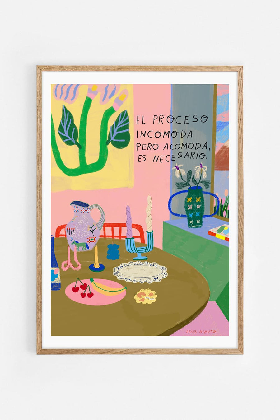 Proceso — Illustration art print by Agus Minuto | Buy wall art online | Decollective