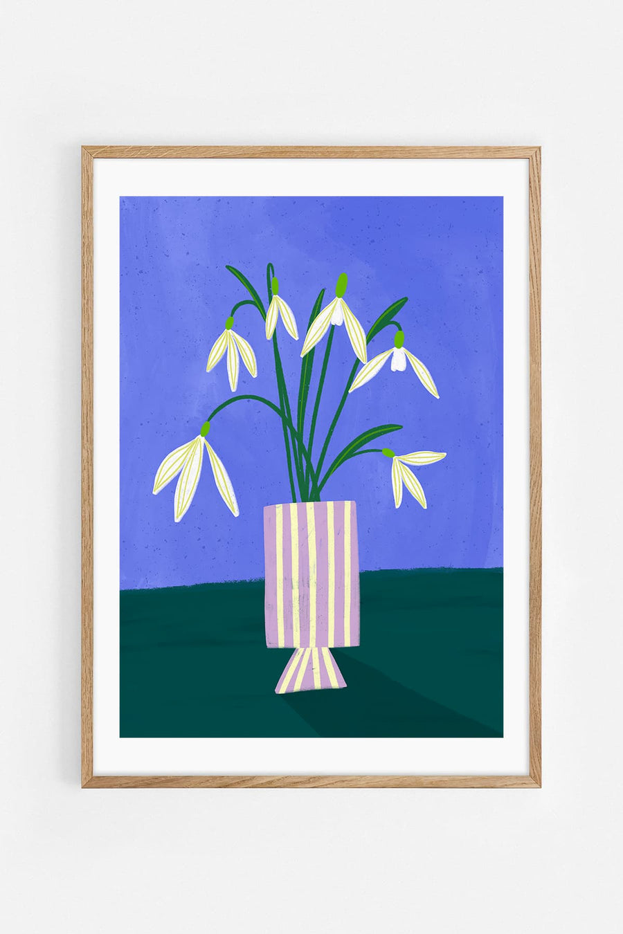 Snowdrops — Illustration art print by Bea Müller | Buy wall art online | Decollective