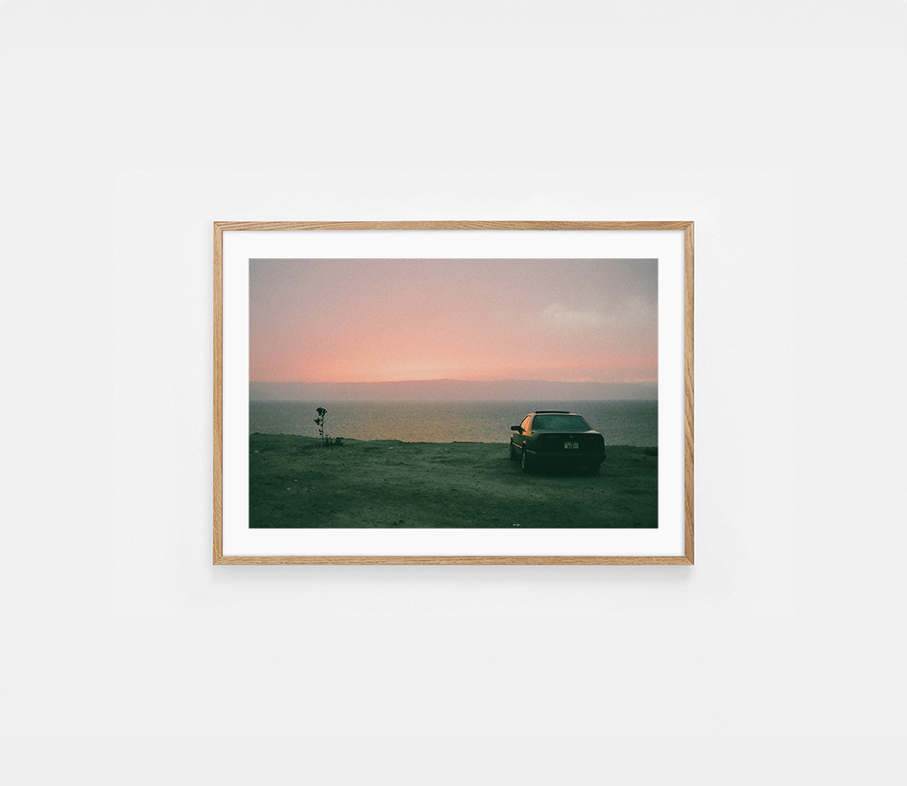 Jordan sunset Art Print | Helena Vereycken x decollective