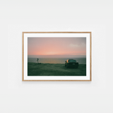 Jordan sunset Art Print | Helena Vereycken x decollective