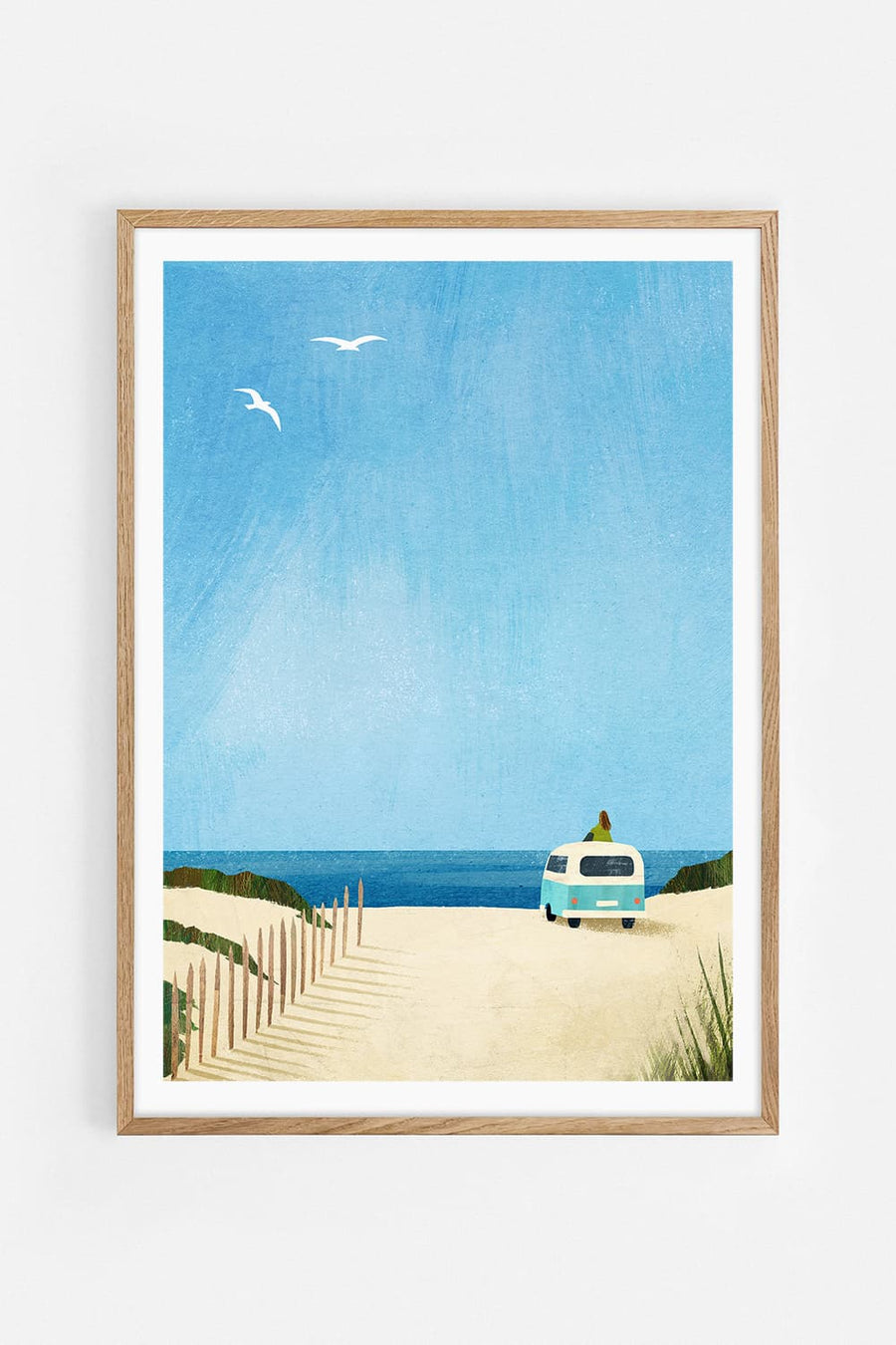 Van life II — Illustration art print by Henry Rivers | Buy wall art online | Decollective