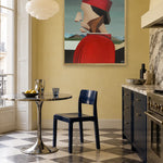 Abstract Red Profile by Alexander Trifonov — framed art in interior setting 3