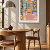Barcelona by Agus Minuto — framed art in interior setting 1