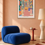 Barcelona by Agus Minuto — framed art in interior setting 4