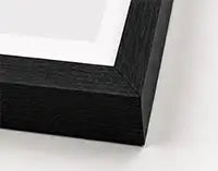 Black Wooden Frame