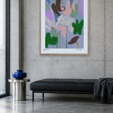 Bouquet III by Agus Minuto — framed art in interior setting 2
