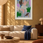 Bouquet III by Agus Minuto — framed art in interior setting 3