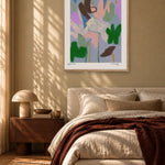 Bouquet III by Agus Minuto — framed art in interior setting 4