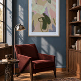 Bouquet IV by Agus Minuto — framed art in interior setting 4