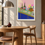 Comoda by Agus Minuto — framed art in interior setting 1