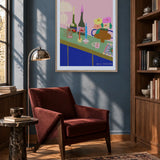Comoda by Agus Minuto — framed art in interior setting 2