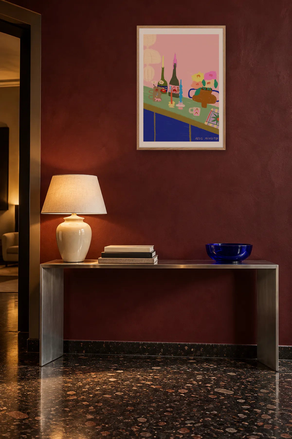 Comoda by Agus Minuto — framed art in interior setting 3