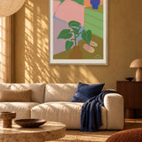 Cuarto by Agus Minuto — framed art in interior setting 4