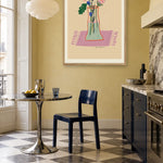 Flor I by Agus Minuto — framed art in interior setting 1