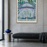Madrid by Agus Minuto — framed art in interior setting 2