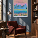Montaña by Agus Minuto — framed art in interior setting 2